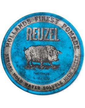 Reuzel Blue Pomade Strong Hold High Sheen 4oz